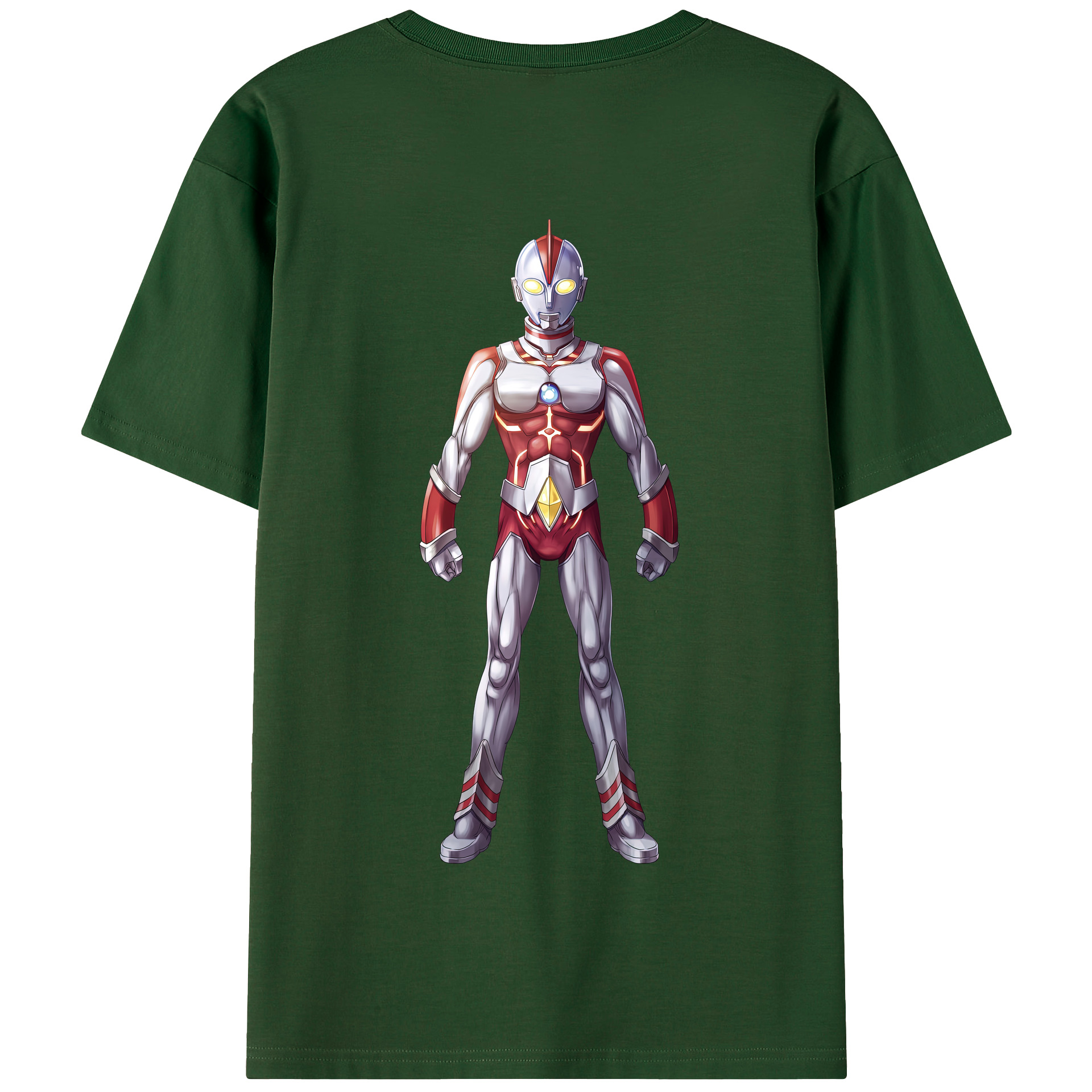 （画像用） ウルトラマン Ultraman 綿100％半袖Tシャツ（背面プリント）